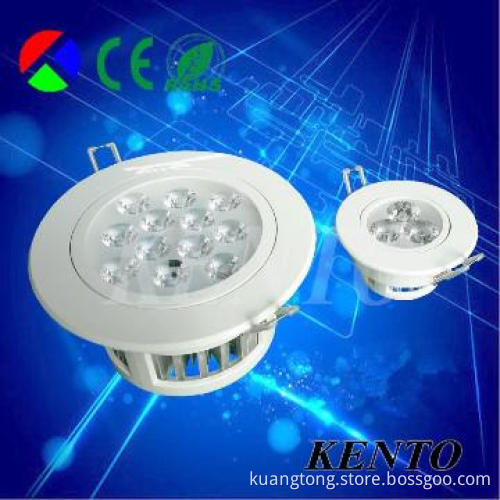 LED ceiling spot light long lifespan 12W High Lumen